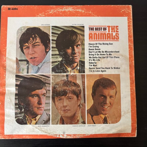 The Best Of The Animals Vintage Album Vinyl - Picture 2 of 2